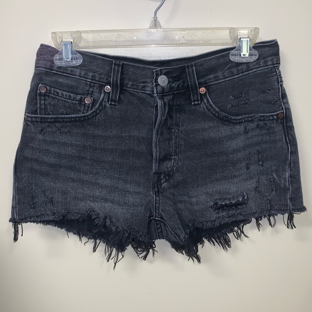 Levi’s Black Denim Shorts